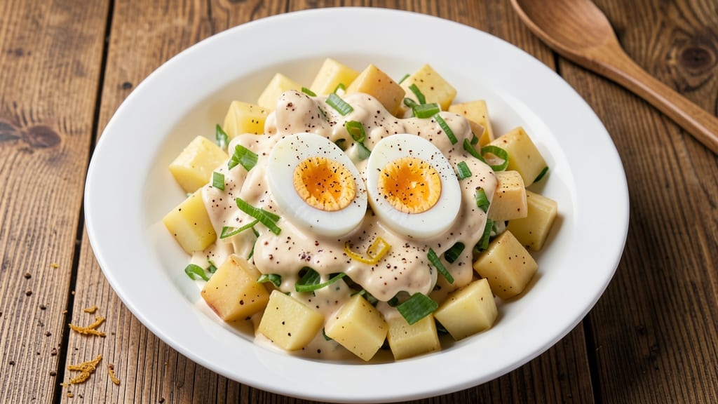 Hellmann's Classic Potato Salad Recipe With Mayonnaise: Crispy Celery and Mustard Seed Crunch in Every Bite