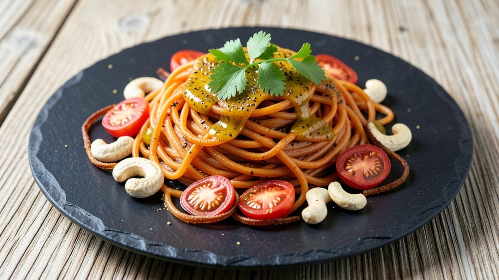 Sweet Potato Noodles Recipe Vegan: Silky Roasted Sweetness With Nutty Crunch