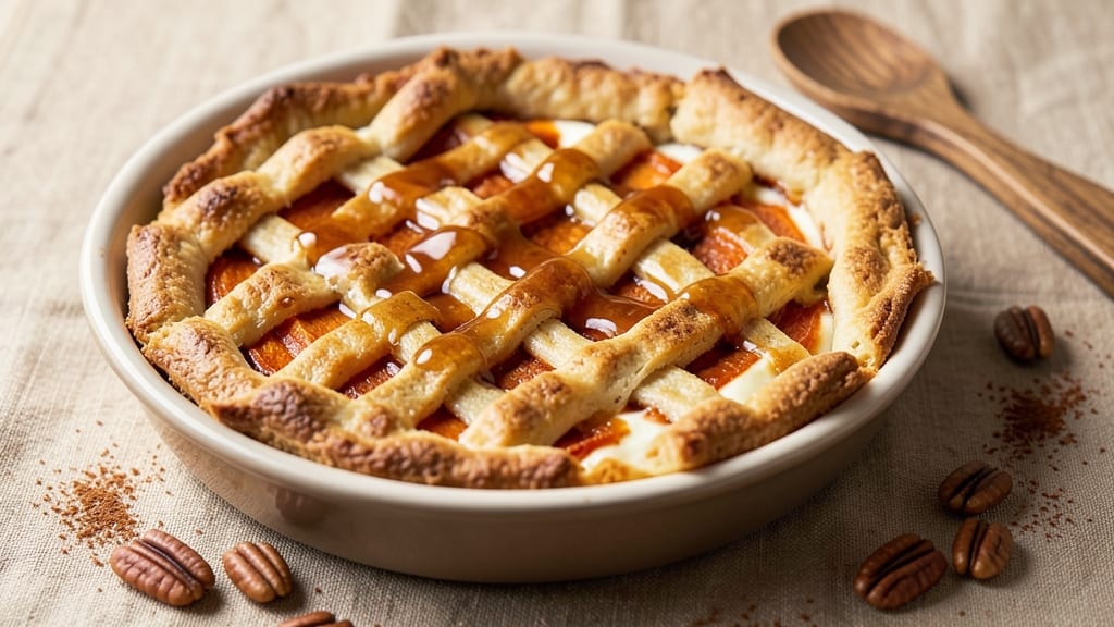 Sweet Potato Pie Recipe I Heart Recipes: Nutmeg-Kissed Custard With Flaky Crust Layers