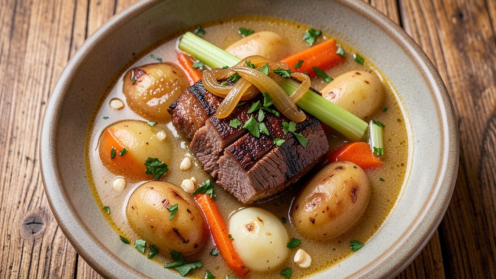 Beefy Potato Soup Recipe: Deep-Roasted Flavor Without the Burnt Celery