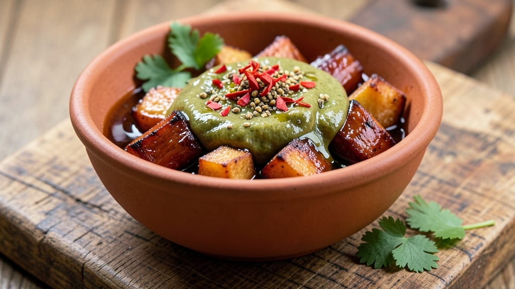 Sweet Potato Chutney Recipe: Spiced Roasted Roots with Tangy Tamarind Kick