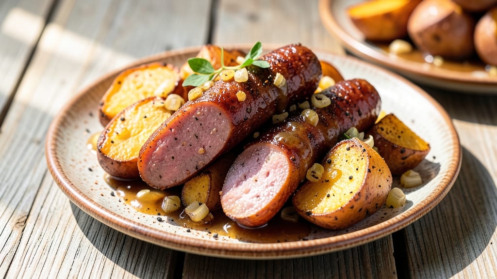 Andouille Sausage And Sweet Potato Recipe: Smoky Cajun Crunch Meets Velvety Roots