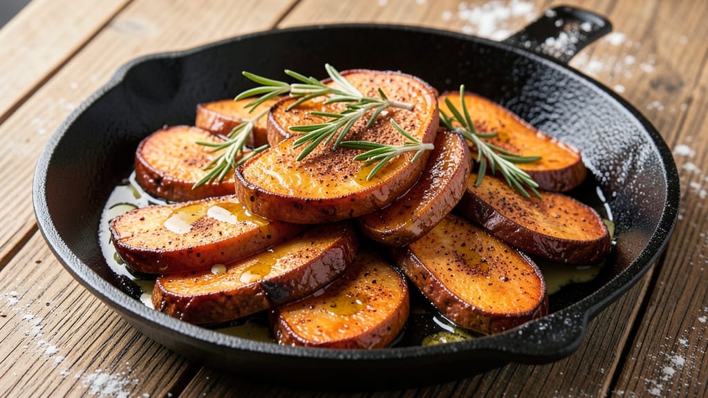 Sweet Potato Cast Iron Recipe: Caramelized Crunch With Sweet Spice Depth