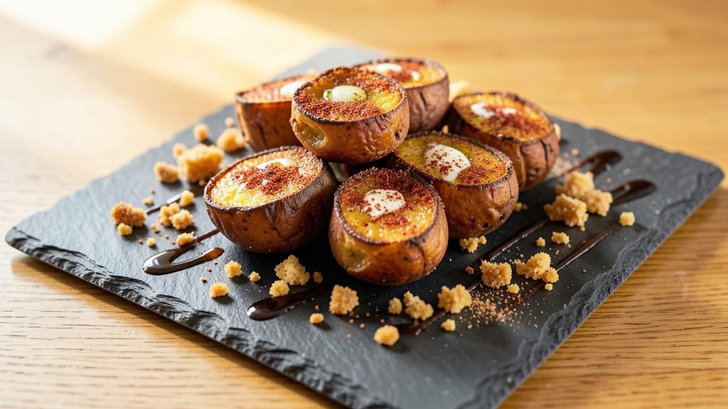 Sweet Potato Treats Recipe: Caramelized Spice Crunch With Buttery Biscuit Layers
