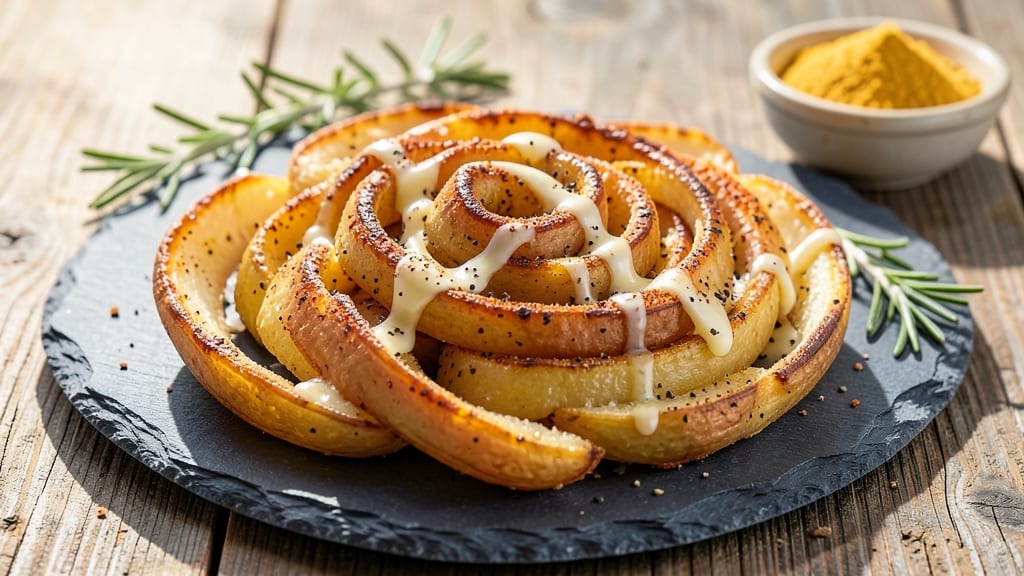 Baked Potato Spirals Recipe: Twisted Crispy Edges and Fluffy Hearts