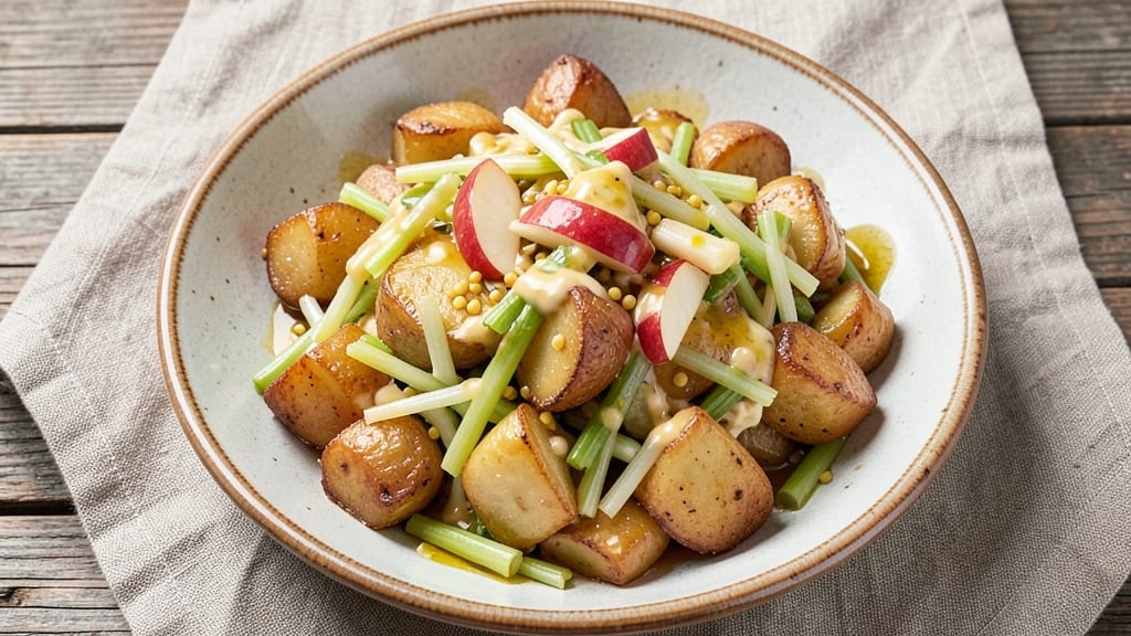 Sweet German Potato Salad Recipe: Crispy Celery and Mustard Seed Magic Without Mayo