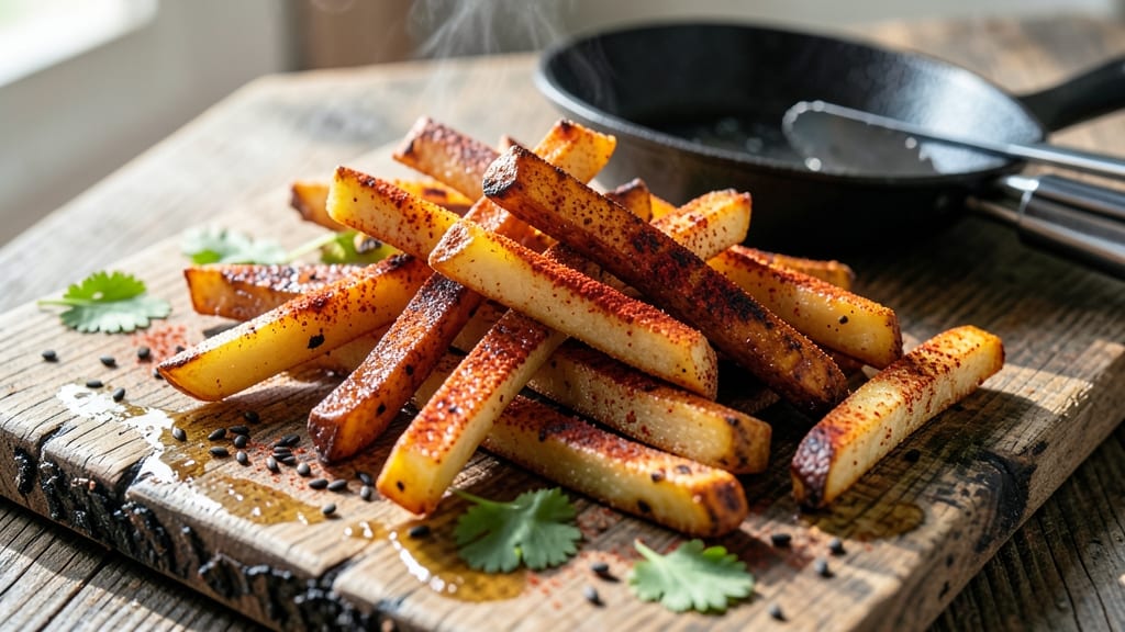 Spicy Potato Fry Recipe: Smoky Paprika Crunch With Charred Edges